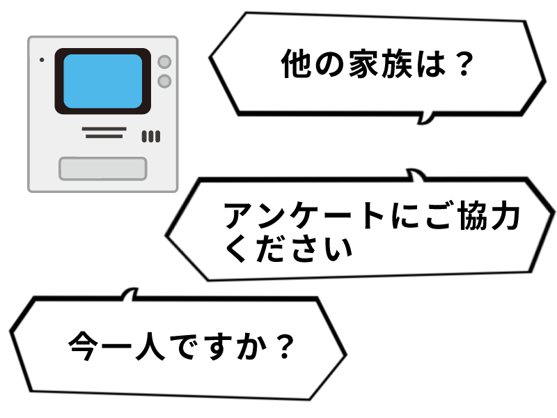 相手の質問に答えない